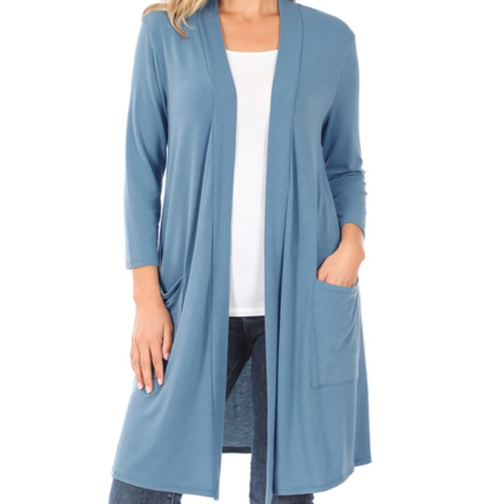Titanium Blue Cardigan